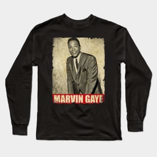 Marvin Gaye - NEW RETRO STYLE Long Sleeve T-Shirt